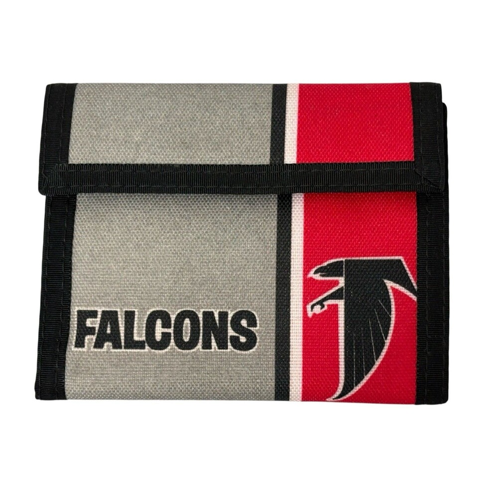Vintage NFL Atlanta Falcons Rainbow Of California Nylon Wallet